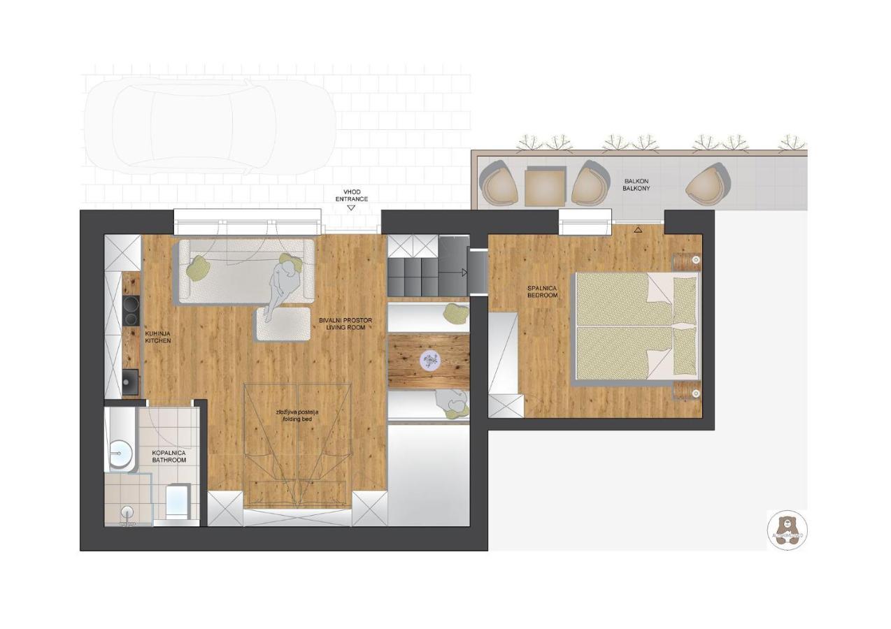 Apartma J.E.Z. Bohinj Zewnętrze zdjęcie